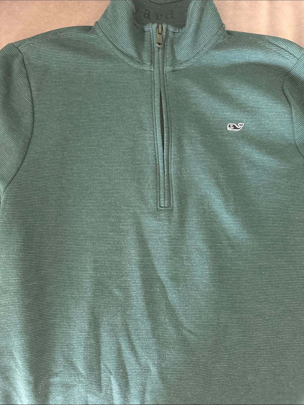 Vineyard Vines Boy’s Green Half-Zip Pullover